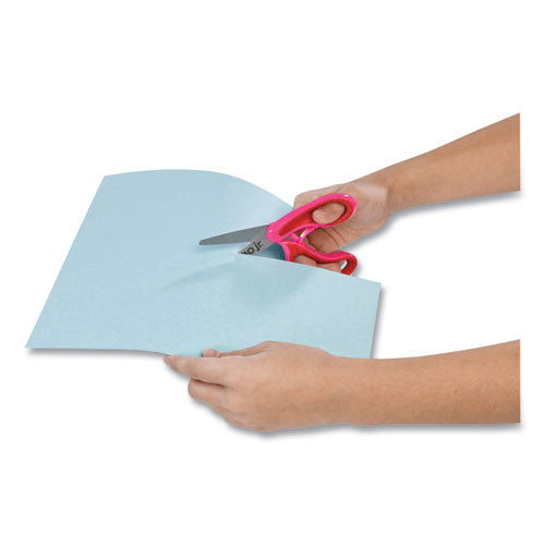 Ergo Jr. Kids' Scissors, Pointed Tip, 5" Long, 1.5" Cut Length, Randomly Assorted Straight Handles