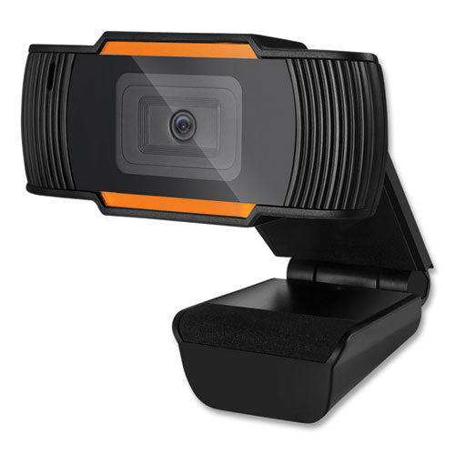 Cybertrack H2 480p Webcam With Microphone 300k, 1280 Pixels X 720 Pixels, 0.3 Mpixels, Black