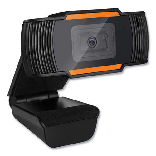 Cybertrack H2 480p Webcam With Microphone 300k, 1280 Pixels X 720 Pixels, 0.3 Mpixels, Black