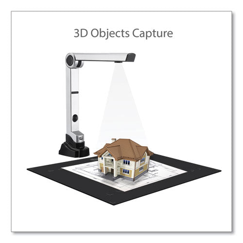Cybertrack 510 Document Camera, 5 Mp, Fixed Focus, Silver
