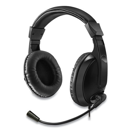 Xtream H5 Multimedia Headset With Mic, Binaural Over The Head, Black