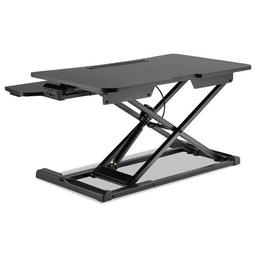 Adaptivergo Sit-stand Workstation, 31.5w X 26.13d X 19.88h, Black