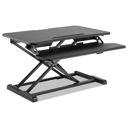 Adaptivergo Sit-stand Workstation, 31.5w X 26.13d X 19.88h, Black
