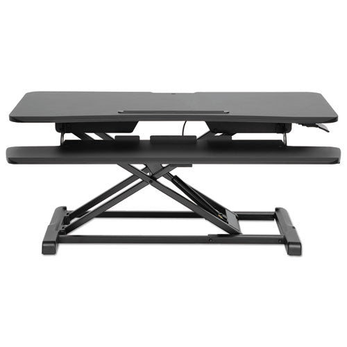 Adaptivergo Sit-stand Workstation, 37.38w X 26.13d X 19.88h, Black