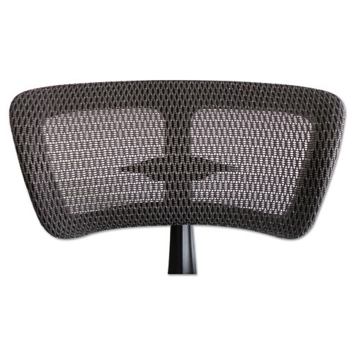 Alera Eq Series Headrest, Mesh, 13w X 4.5d X 6.25h, Black