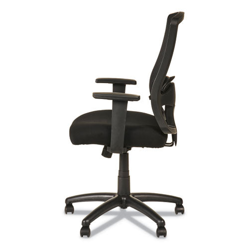 Alera Etros Series High-back Swivel-tilt Chair, Supports Up To 275 Lbs, Black Seat-black Back, Black Base