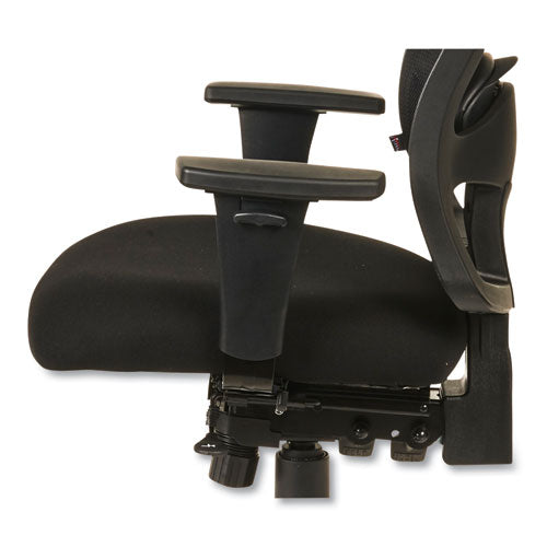 Alera Etros Series High-back Multifunction With Seat Slide Chair, Supports Up To 275 Lbs, Black Seat-black Back, Black Base