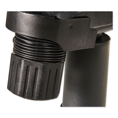 Alera Etros Series Suspension Mesh Mid-back Synchro Tilt Chair, Supports Up To 275 Lbs, Black Seat-black Back, Black Base