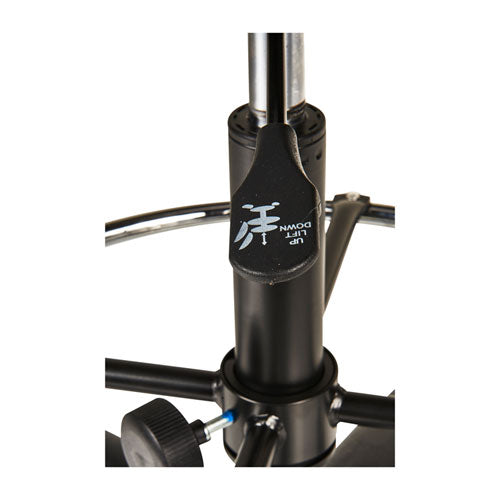 Alera Etros Series Mesh Stool, 36.13" Seat Height, Supports Up To 275 Lbs, Black Seat-black Back, Black Base