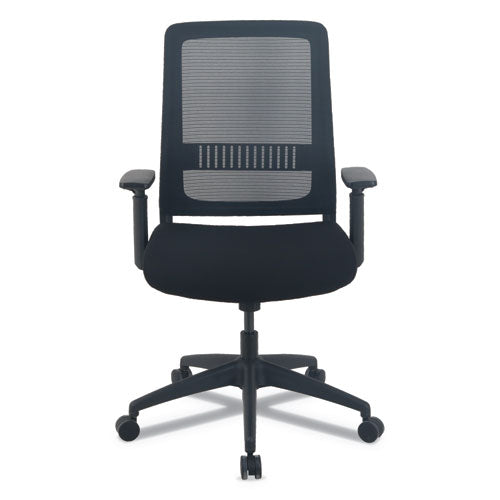 Alera Ey Series Swivel Tilt Chair, Supports Up To 275 Lbs., Black Seat-black Back, Black Base