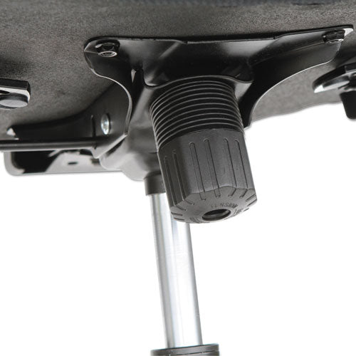 Alera Wrigley Series High Performance Mid-back Synchro-tilt Task Chair, Supports Up To 275 Lbs, Black Seat-back, Black Base