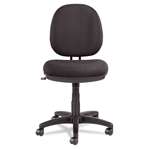 Alera Interval Series Swivel-tilt Task Chair, Supports Up To 275 Lbs, Black Seat-black Back, Black Base