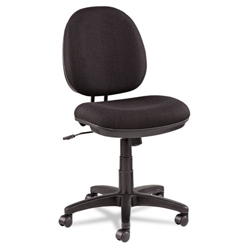 Alera Interval Series Swivel-tilt Task Chair, Supports Up To 275 Lbs, Black Seat-black Back, Black Base