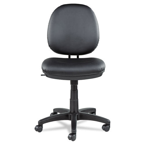 Alera Interval Series Swivel-tilt Task Chair, Supports Up To 275 Lbs, Black Seat-black Back, Black Base