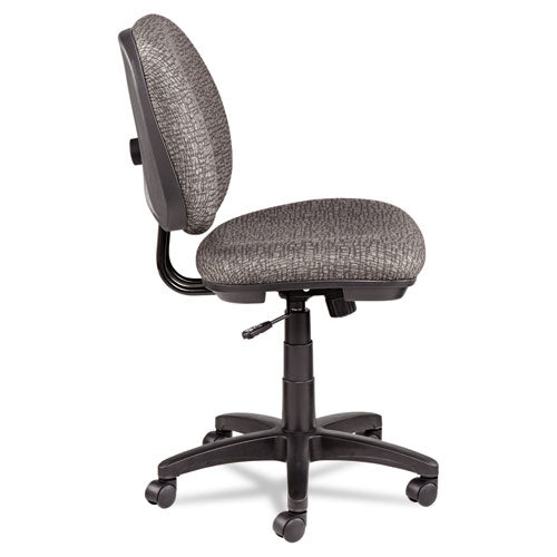 Alera Interval Series Swivel-tilt Task Chair, Supports Up To 275 Lbs, Graphite Gray Seat-graphite Gray Back, Black Base