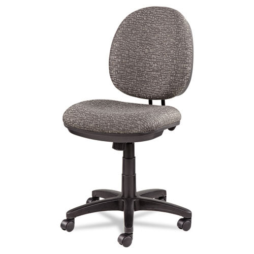 Alera Interval Series Swivel-tilt Task Chair, Supports Up To 275 Lbs, Graphite Gray Seat-graphite Gray Back, Black Base