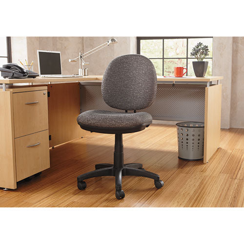 Alera Interval Series Swivel-tilt Task Chair, Supports Up To 275 Lbs, Graphite Gray Seat-graphite Gray Back, Black Base