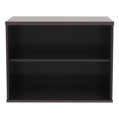Alera Open Office Low Storage Cabinet Credenza, 29 1-2 X 19 1-8x 22 7-8, Walnut