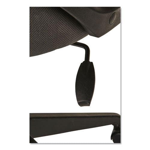 Alera Mb Series Mesh Mid-back Office Chair, Supports Up To 275 Lbs., Gray Seat-black Back, Black Base