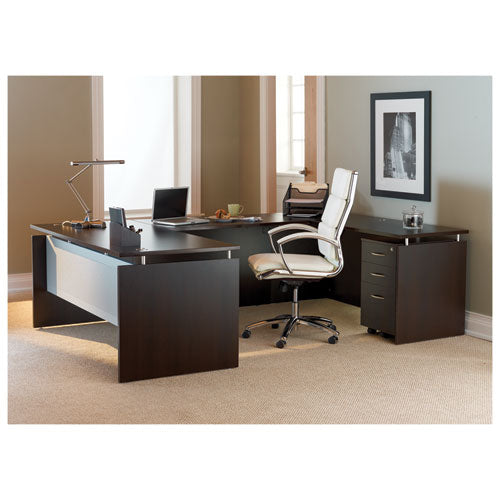 Alera Neratoli High-back Slim Profile Chair, Supports Up To 275 Lbs, White Seat-white Back, Chrome Base