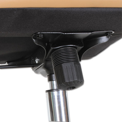 Alera Neratoli High-back Slim Profile Chair, Supports Up To 275 Lbs, Camel Seat-camel Back, Chrome Base