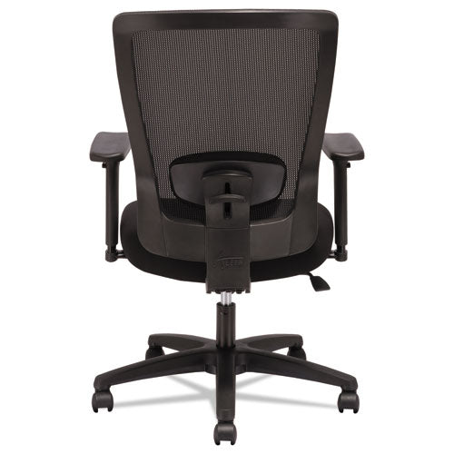 Alera Envy Series Mesh High-back Swivel-tilt Chair, Supports Up To 250 Lbs., Black Seat-black Back, Black Base