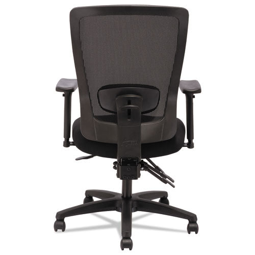 Alera Envy Series Mesh High-back Multifunction Chair, Supports Up To 250 Lbs., Black Seat-black Back, Black Base