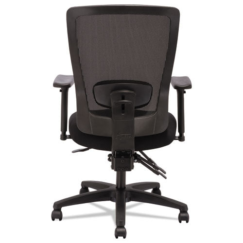 Alera Envy Series Mesh High-back Multifunction Chair, Supports Up To 250 Lbs., Black Seat-black Back, Black Base