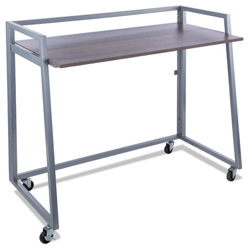 Quick Assemble Computer Workstation, 41.3w X 19.9d X 36.7h, Espresso-black