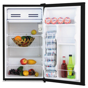 3.2 Cu. Ft. Refrigerator With Chiller Compartment, Black