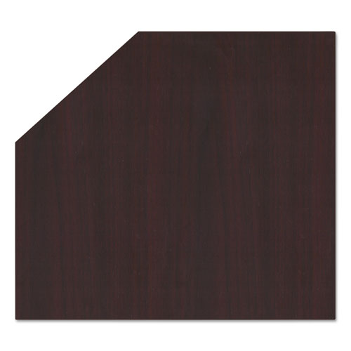 Alera Reception Lounge 700 Series Gang Table, Corner, 27 1-2 X 27 1-2, Mahogany