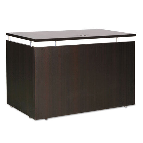 Alera Sedina Series Reversible Return-bridge, 42w X 23 5-8d X 29 1-2h, Espresso