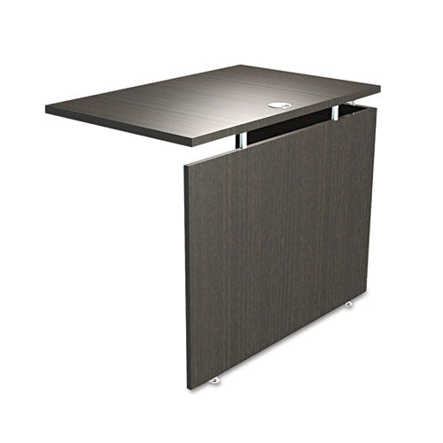 Alera Sedina Series Reversible Return-bridge, 42w X 23 5-8d X 29 1-2h, Espresso