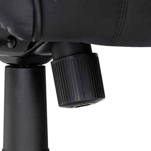 Alera Strada Series High-back Swivel-tilt Top-grain Leather Chair, Supports Up To 275 Lbs, Black Seat-black Back, Black Base