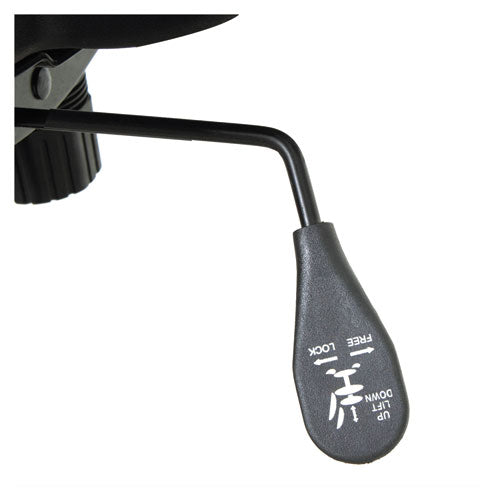 Alera Strada Leather Mid-back Swivel-tilt Chair, Supports Up To 275 Lbs, Black Seat-black Back, Black Base