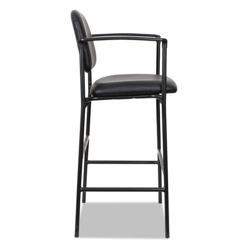 Alera Sorrento Series Stool, Supports Up To 300 Lbs, Black Seat-black Back, Black Base, 2-carton