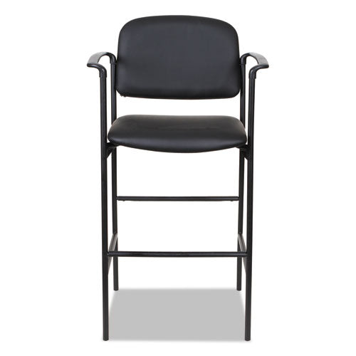 Alera Sorrento Series Stool, Supports Up To 300 Lbs, Black Seat-black Back, Black Base, 2-carton