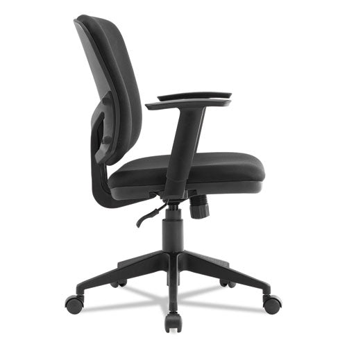 Everyday Task Office Chair, Supports Up To 275 Lbs., Black Seat-black Back, Black Base