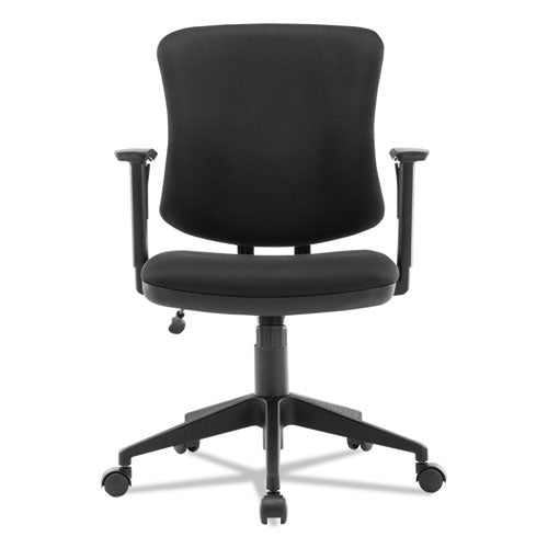 Everyday Task Office Chair, Supports Up To 275 Lbs., Black Seat-black Back, Black Base