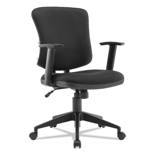 Everyday Task Office Chair, Supports Up To 275 Lbs., Black Seat-black Back, Black Base