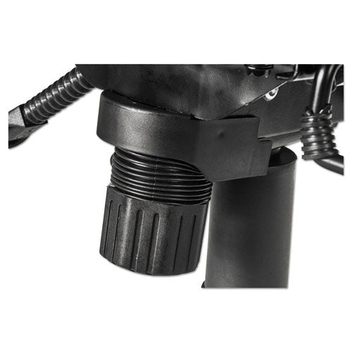 Alera Transitional Series Executive Wood Chair, Supports Up To 275 Lbs., Chocolate Marble Seat-back, Walnut Base