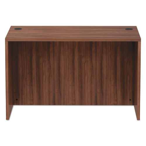 Alera Valencia Series Straight Front Desk Shell, 47.25w X 29.5d X 29.63h, Modern Walnut