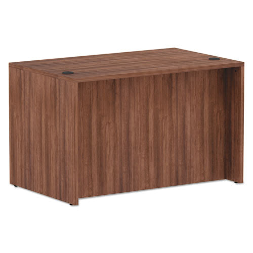 Alera Valencia Series Straight Front Desk Shell, 47.25w X 29.5d X 29.63h, Modern Walnut