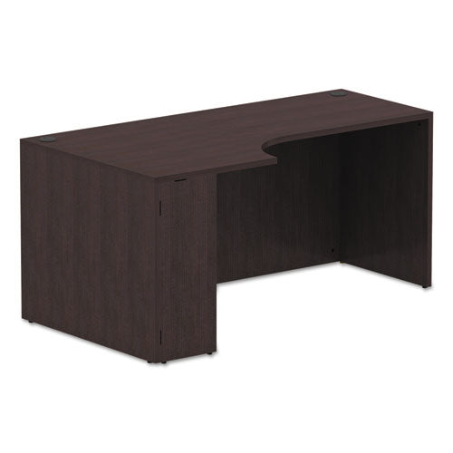 Alera Valencia Corner Credenza Shells, 65w X 35.38d X 29.5h, Left, Espresso