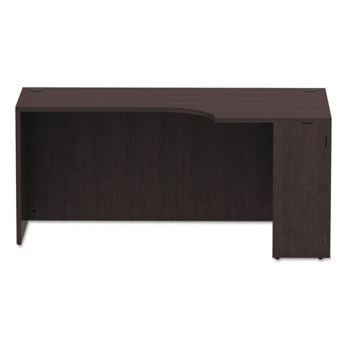 Alera Valencia Corner Credenza Shells, 65w X 35.38d X 29.5h, Right, Espresso
