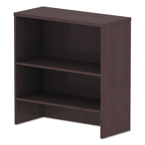 Alera Valencia Series Hutch, 34 .13w X 15d X 35.38h, Espresso