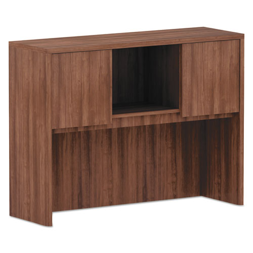 Alera Valencia Series Hutch, 34.13w X 15d X 35.38h, Mahogany