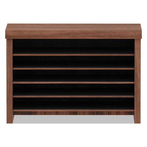 Alera Valencia Series Under-counter File Organizer, 15.75w X 9.88d X 10.88h, Modern Walnut