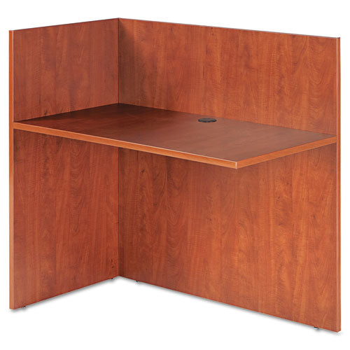 Alera Valencia Reversible Reception Return, 44 1-8w X 23 5-8d X 41 1-2h, Medium Cherry