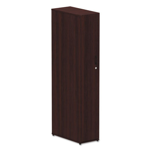 Alera Valencia Series Wardrobe, 11 7-8w X 23 7-8d X 65h, Mahogany